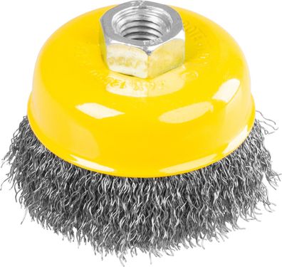 Bürste Strend Pro CCB-501, 75 mm, Topf-, gewellt, M14x2, Draht 0.3 mm