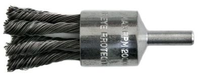 Bürste Strend Pro CEB-514, 19 mm, Stift-, geflochten, mit Schaft