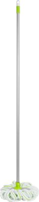 Mopp Neco 10-4063-41, Zopfmopp, Mikrofaser, für Böden