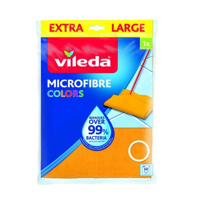 Tuch Vileda Microfibre Colors, Mikrofaser, für Böden