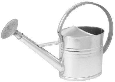 Gießkanne mit Brause Angarden, 12 Liter, Metall, Zn