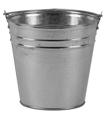 Eimer Aix Caldari Zn, 7 Liter, Metall, verzinkt