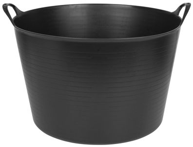 Eimer Strend Pro Flexi, schwarz, Bau, mit Ohren, 51,5x39 cm, 55 Liter