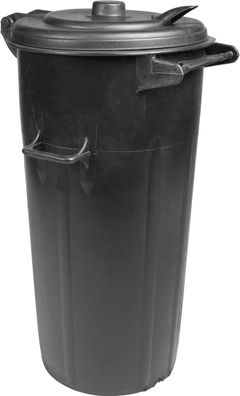 Behälter ICS P140100, 100 Liter, Kunststoff, schwarz, Abfalltonne