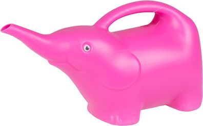 Gießkanne Strend Pro, 1, 7L, Elefant, Kännchen, rosa, Kunststoff, 27