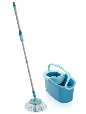 Set Reinigungs Leifheit 52101 Clean Twist Disc Mop Ergo, Bodenwischer+Eimer
