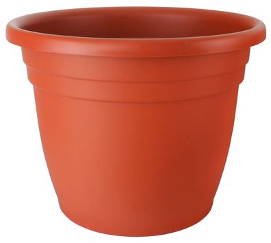 Blumentopf ICS THEA, 45x35 cm, Terracotta-Farbe, Kunststoff