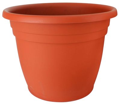 Blumentopf ICS THEA, 55x37 cm, Terracotta-Farbe, Kunststoff
