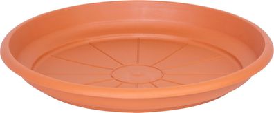 Untersetzer für Blumentopf ICS ERICA rund, Terrakotta, 38 cm