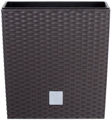 Blumentopf mit Einsatz RATO low 200, Braun