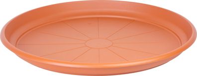Untersetzer für Blumentopf ICS ERICA rund, Terrakotta, 80 cm