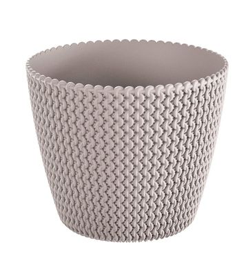 Blumentopf SPLOFY 218/184 mm, 5.0 Liter, Mokka