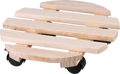 Untersetzer Strend Pro, 30x7 cm, für Blumentopf, auf Rädern