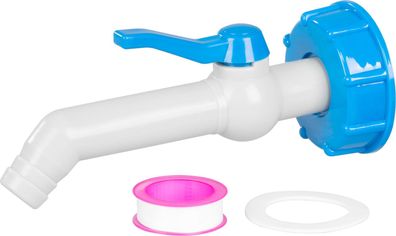 Ventil Strend Pro, Garten, 3 4"- 45°, 193 mm, mit Reduzierung für
