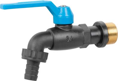 Ventil Strend Pro, Garten, schwarz, G3/4", Nylon