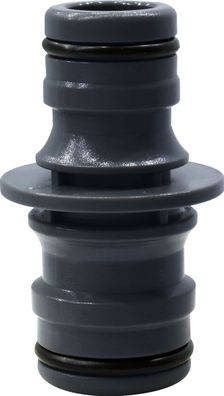 Kupplung AQUACRAFT® 550911, MAX-Flow, 2W, 3/4"x1", für Schlauch, Garten