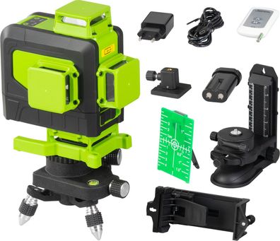 Laser Strend Pro Industrial 4 X 3D, grün, im Koffer, mit Zubehör