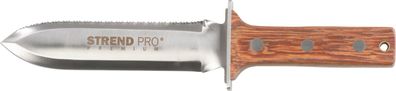 Messer Strend Pro Premium, HORI HORI, Garten, mit Scheide, Holzgriff