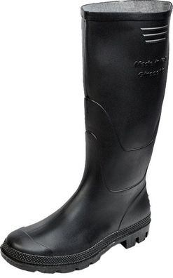 Stiefel boots Ginocchio, schwarz 41, Pvc, Garten