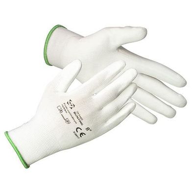 Handschuhe ST Brotula White 09/L, Gartenhandschuhe, weiß — Verkaufseinheit 12 Paar
