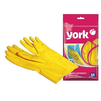 Handschuhe York 092020, 08/M, gelb, für Haushalt