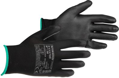 Handschuhe ST Brotula Black 08/M Garten, NEW Edition, mit Blisterpackung