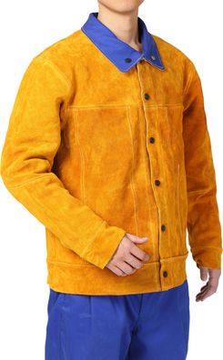 Jacke Strend Pro Industrial, zum Schweißen, Leder, 3XL