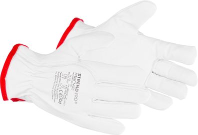 Handschuhe Strend Pro Flavus, Vollleder, Größe 9/L — Verkaufseinheit 12 Paar