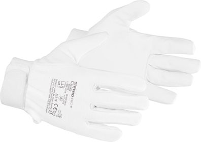 Handschuhe Strend Pro Dila, Textil/Leder, Größe 8/M — Verkaufseinheit 12 Paar