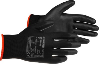 Handschuhe ST Brotula Black 09 L, Gartenhandschuhe, NEW Edition, mit