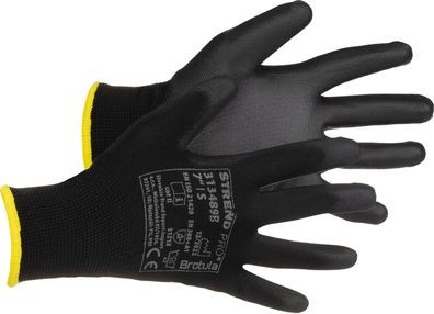 Handschuhe ST Brotula Black 07/S Garten, NEW Edition, mit Blisterpackung