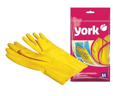 Handschuhe York 092010, 09/L, gelb, für Haushalt