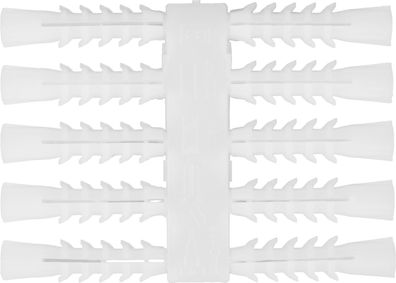 Dübel TP 8 mm LDPE, classic, auf Platte 10 Stk
