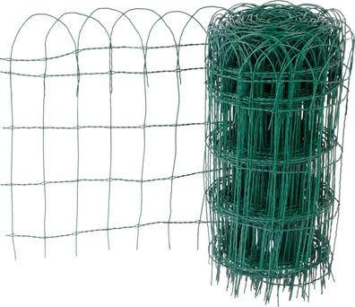 Geflecht GardeNET PVC, 65 cm, 15x9cm, dekorativ, Garten, Packung 25 m