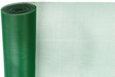 Geflecht Economy 2, 1000 05x05 mm, quadratisches Muster, 300g m2, grün