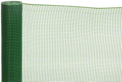 Geflecht Economy 4, 1000 10x10 mm, quadratisches Muster, 300g m2, grün