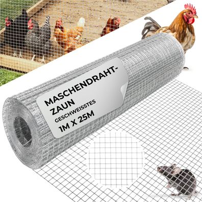 Geflecht GARDEN ZN 1000 6, 3x6, 3 0, 8 mm, viereckig, Garten, Tierzucht