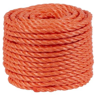 Seil Strend Pro PP Splitfilm 6 mm, orange, L-20 m