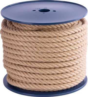 Seil Strend Pro Premium, Jute, natürlich, 16 mm, gedreht, L-50 m