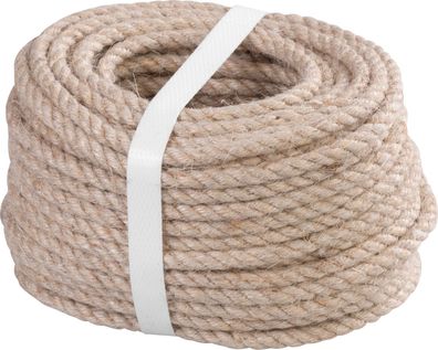 Seil Strend Pro Premium, Jute, natürlich, Schnur, 5 mm, gedreht, L-20 m