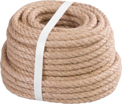 Seil Strend Pro Premium, Jute, natürlich, 8 mm, gedreht, L-20 m