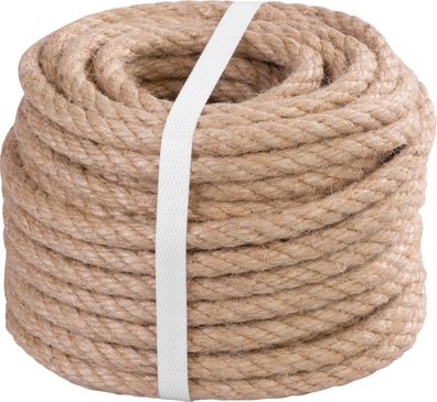 Seil Strend Pro Premium, Jute, natürlich, 10 mm, gedreht, L-20 m