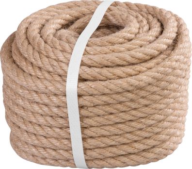 Seil Strend Pro Premium, Jute, natürlich, 12 mm, gedreht, L-20 m