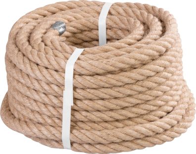 Seil Strend Pro Premium, Jute, natürlich, 16 mm, gedreht, L-20 m