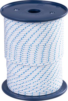 Seil Strend Pro Premium, Kruzberk, 4 mm, Starterseil, weiß/blau, L-100 m