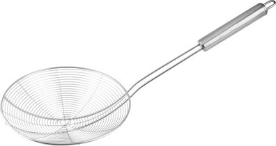 Schaumlöffel MagicHome, Küchen, Schaumsieb, spiralförmig, 20 cm, Edelstahl