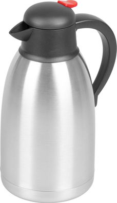 Thermoskanne MagicHome, für Kaffee/Tee, Konferenz, Edelstahl, 2000 ml