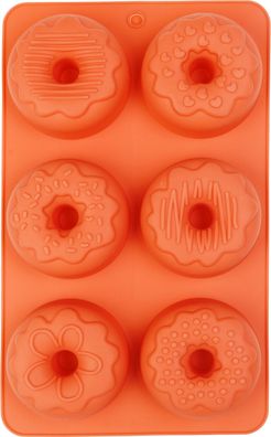 Form MagicHome, zum Backen, für Donuts, Silikon, 27x16x3 cm