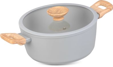 Kochtopf MagicHome Harmony, mit Glasdeckel, 24 cm