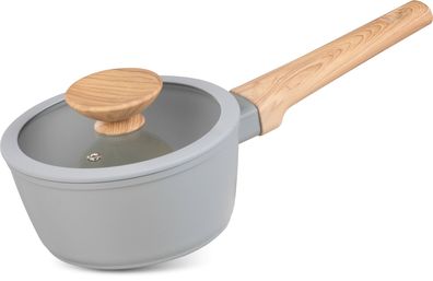 Stielkasserolle MagicHome Harmony, mit Glasdeckel, 16 cm
